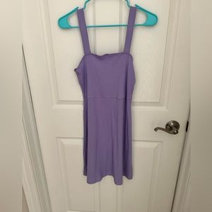 Vans Lilac Ribbed Tank Dress
